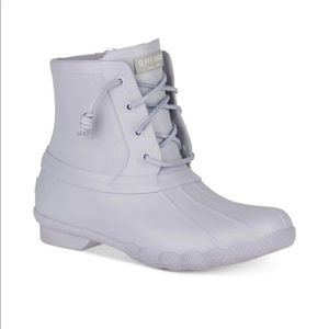 Sperry Saltwater Duck Rain Boots sz 6.5